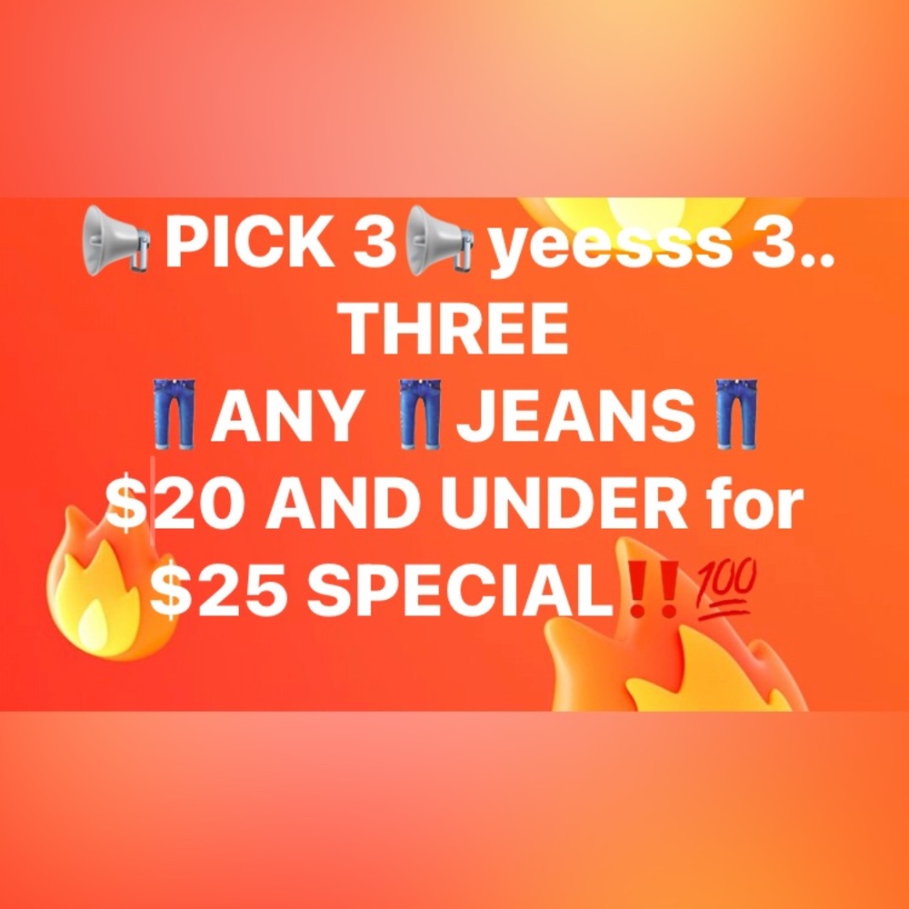 Jeans sale